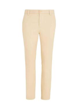 Pantaloni Tommy Jeans Austin Chino Beige Uomo