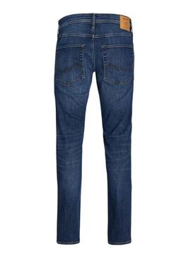 Pantaloni Jeans Jack & Jones Glenn Blu Uomo