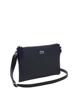 Borsa Lacoste Cruzado Blu Navy per Donna