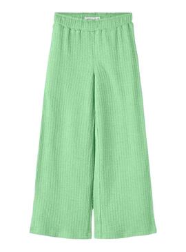 Pantaloni Name It Ferniglia Verde per Bambina