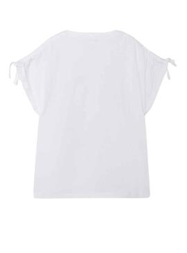 T-Shirt Name It Fatime Bianco per Bambina