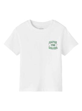 T-Shirt Name It Velix Bianco per Bambino
