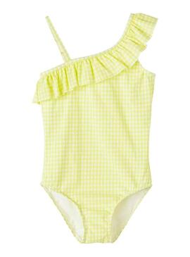 Costume da bagno Nominalo Ziline Giallo per Bambina