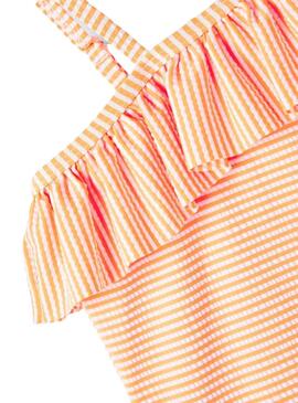 Costume da bagno Nominalo Ziline Arancione per Bambina