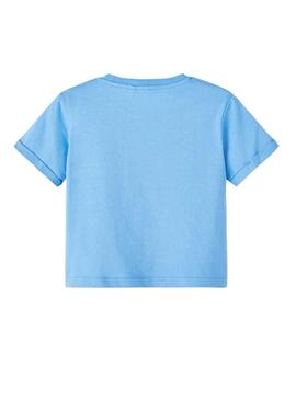 T-Shirt Name It Fidda Blu per Bambina