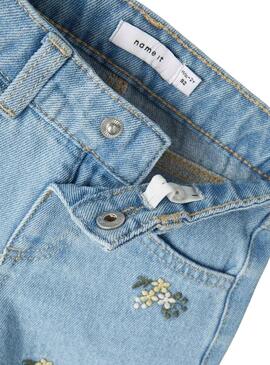 Pantaloni Jeans Name It Bella Blu per Bambina