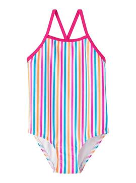 Costume da bagno Name It Comes Strisce per Bambina