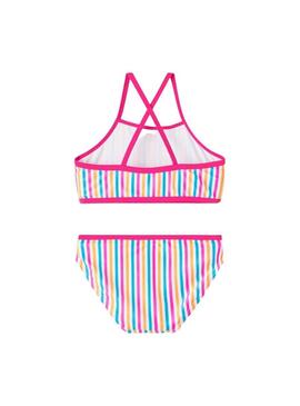 Bikini Name It Brillante Strisce per Bambina