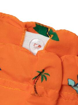 Costume da bagno Nominalo Splash Arancione per Bambino