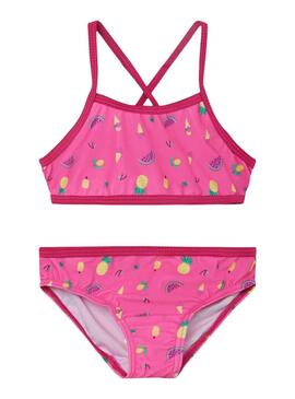 Bikini Name It Ziza Rosa per Bambina