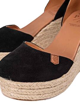 Espadrillas Popa Ambolo Nero per Donna