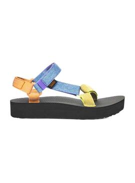 Sandali Teva Midform Universal Blu per Donna