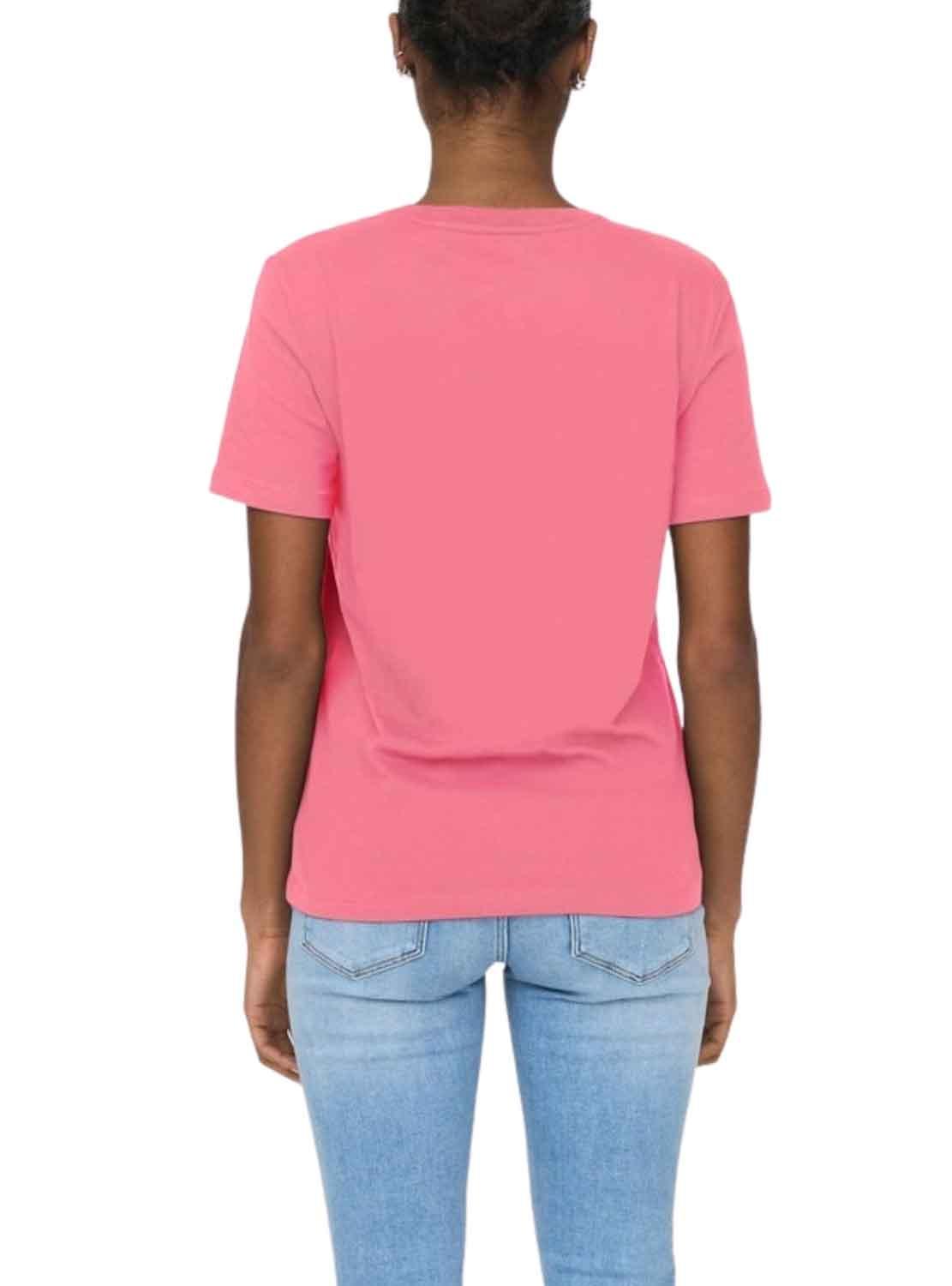 T-Shirt Only Lenni Rosa per Donna