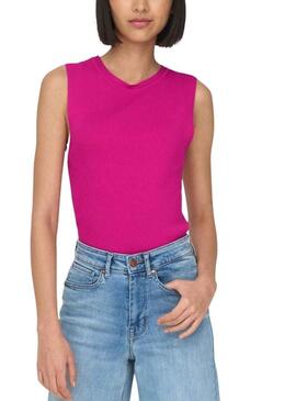 T-Shirt Only Majli Rosa per Donna