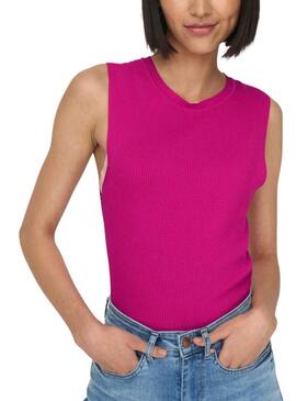 T-Shirt Only Majli Rosa per Donna