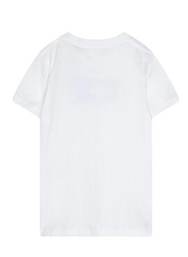 T-Shirt Levis Landscape Bianco per Bambino