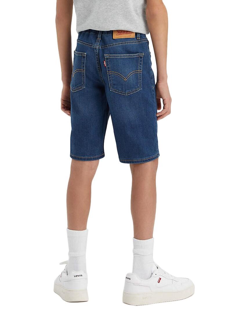 Bermudas Levis Eco Blu Navy per Bambino