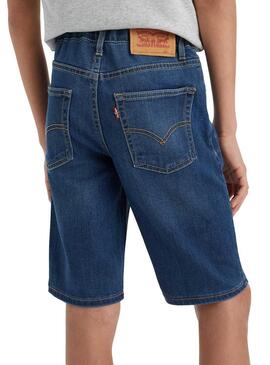 Bermudas Levis Eco Blu Navy per Bambino