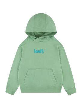 Felpa Levis Logo Pull Verde per Bambino
