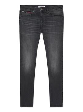 Pantaloni Jeans Tommy Jeans Scanton Slim Nero