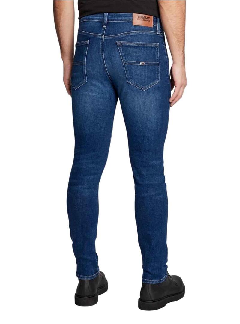 Pantaloni Jeans Tommy Jeans Simone Blu Uomo