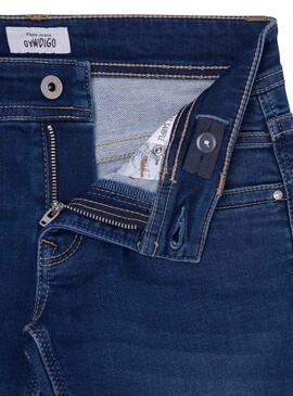 Bermudas Pepe Jeans Tracker Blu per Bambino