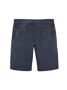 Bermudas Pepe Jeans Blueburn Blu Navy per Bambino