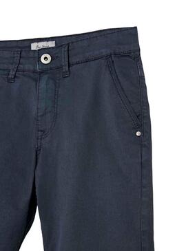 Bermudas Pepe Jeans Blueburn Blu Navy per Bambino