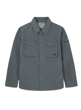 Giacca Pepe Jeans Dylan Grigio per Bambino