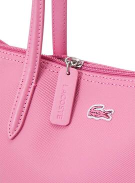 Borsa Lacoste Shopping Rosa per Donna