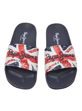 Flip flops Pepe Jeans Jack Blu Navy per Bambino