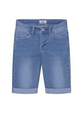 Bermudas Pepe Jeans Becket Blu per NIño