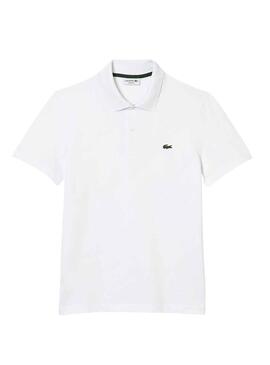 Polo Lacoste Bord Bianco per Uomo