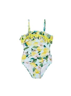 Costume da bagno Mayoral Printed Giallo per Bambina