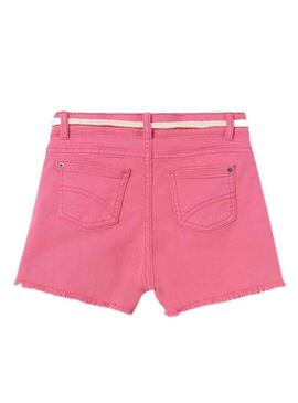 Short Mayoral Sarga Basic Rosa per Bambina