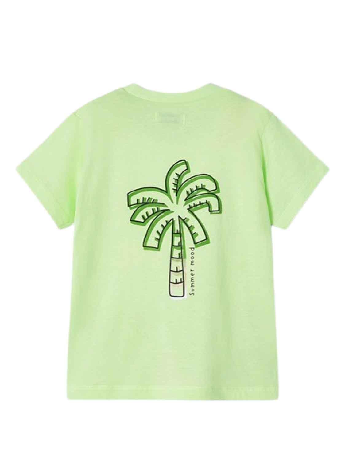 Set 2 T-Shirts Mayoral Print Verde Bambino