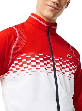 Tuta sportiva Lacoste Daniil Medvedev Rosso per Uomo