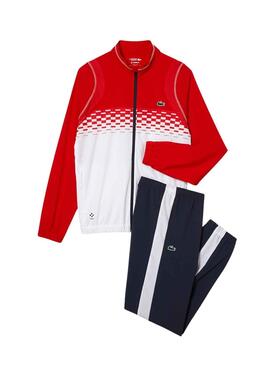 Tuta sportiva Lacoste Daniil Medvedev Rosso per Uomo