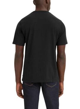 T-Shirt Levis Strauss Nero per Uomo