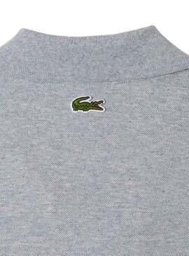 Polo Lacoste Loose Grigio per Uomo e Donna