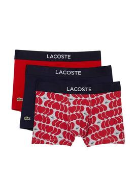 Mutande Lacoste Casual Rosso per Uomo