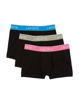 Mutande Lacoste Casual Nero per Uomo