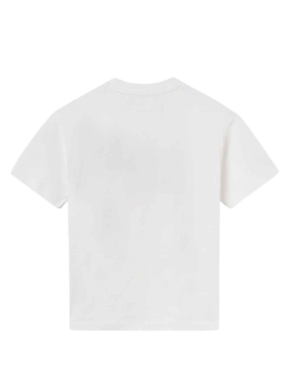 T-Shirt Mayoral Embossed Bianco per Bambino