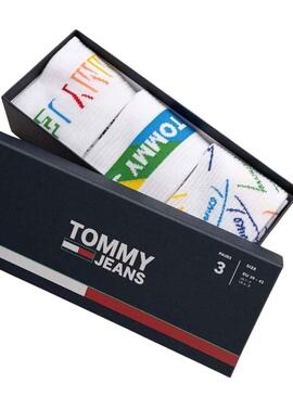 Calzini Tommy Jeans Thuni Bianco Uomo e Donna