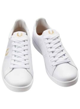 Sneakers Fred Perry B721 Dorado per Uomo