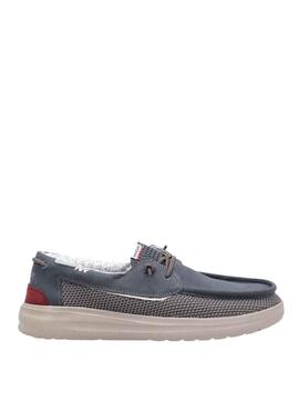 Sneakers Hey Dude Welsh Grip Blu per Uomo