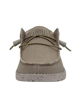 Sneakers Hey Dude Wally Sox Marrone per Uomo