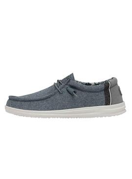 Sneakers Hey Dude Wally H2O Grigio per Uomo