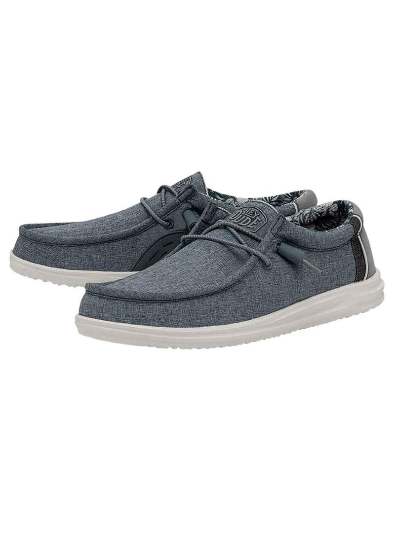 Sneakers Hey Dude Wally H2O Grigio per Uomo