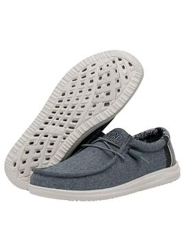 Sneakers Hey Dude Wally H2O Grigio per Uomo